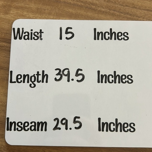 NWOT H&M Light Beige Ribbed Flare Pants Women’s Size Medium - Picture 6 of 6